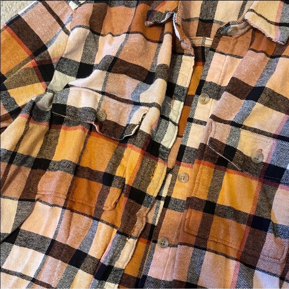 Old Navy Multicolor Plaid Shirt - Picture 3 of 4